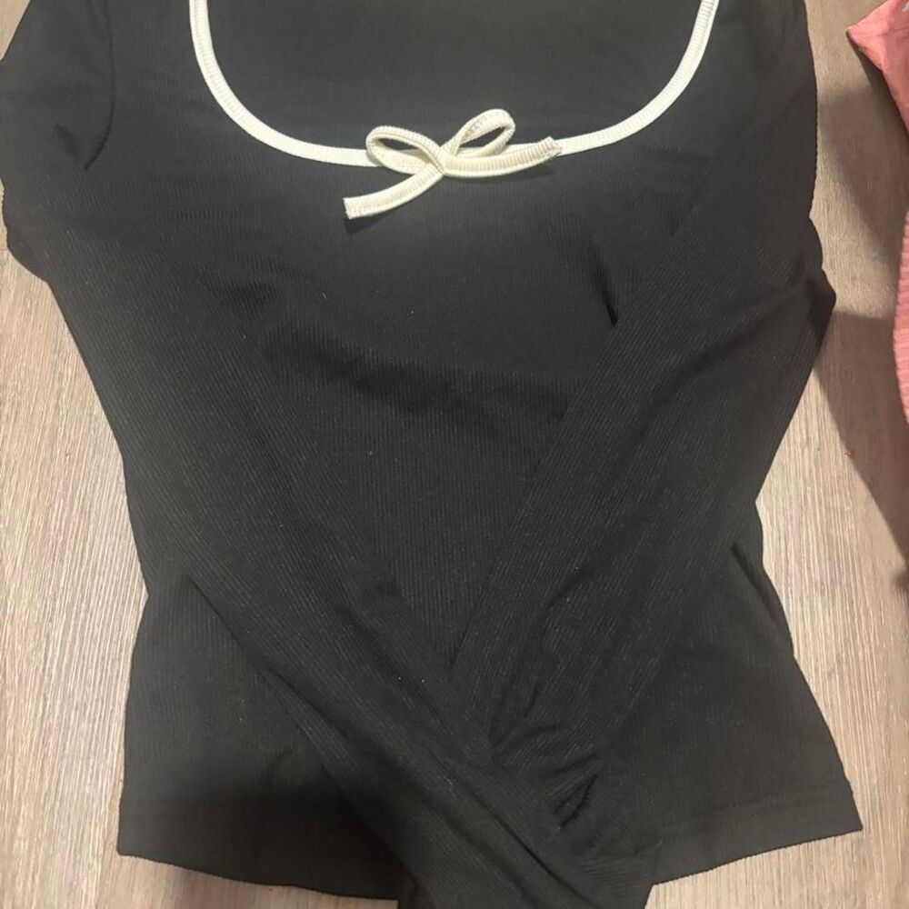 Shein Women's Black Blouse